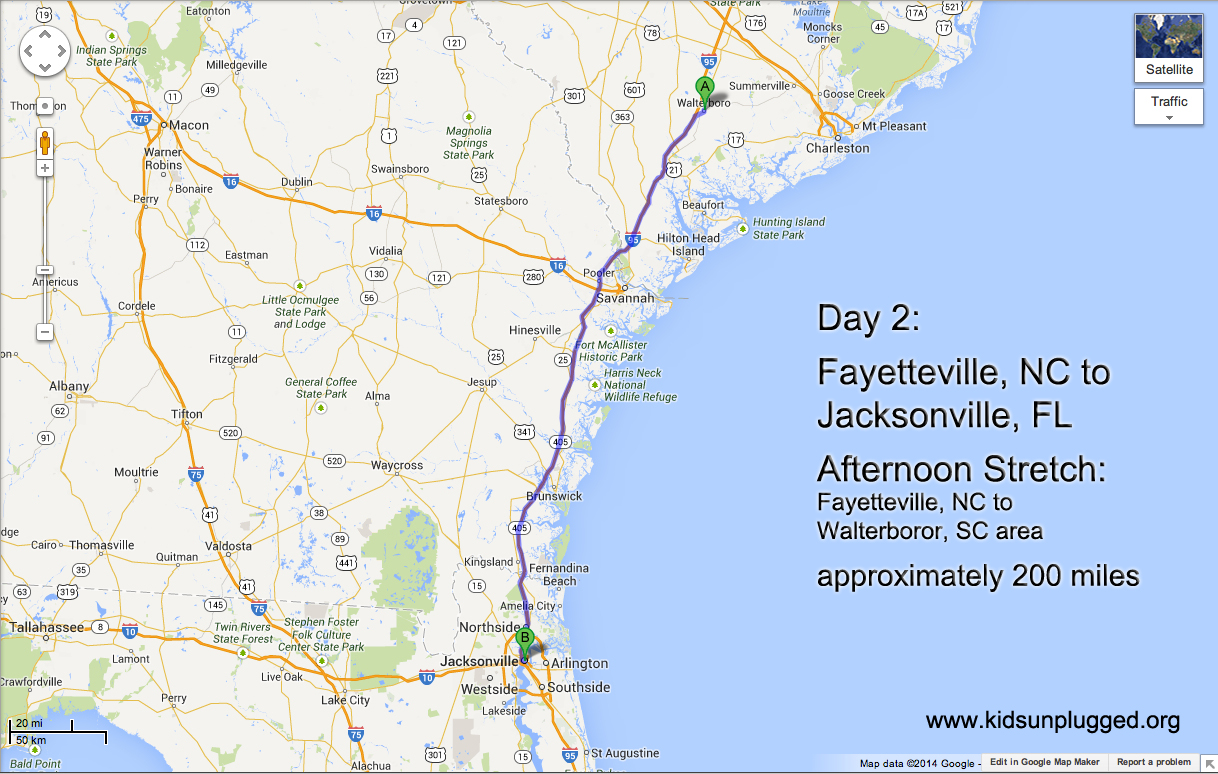 how far is florida from new jersey by car